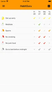 HabitGuru screenshot 0