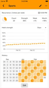 HabitGuru screenshot 1