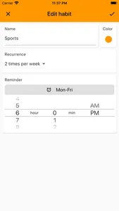 HabitGuru screenshot 2