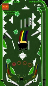 Lucky Shamrock Pinball screenshot 1