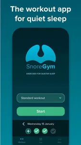 SnoreGym : Reduce Your Snoring screenshot 5