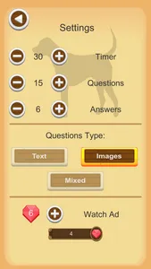 Dogs - Quiz screenshot 1