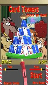 Card Towers Knock Them Down screenshot 0