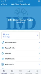 IMD Learning App screenshot 1