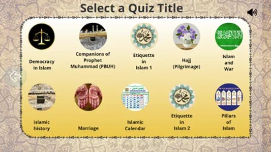 Islamic Quiz in English screenshot 2