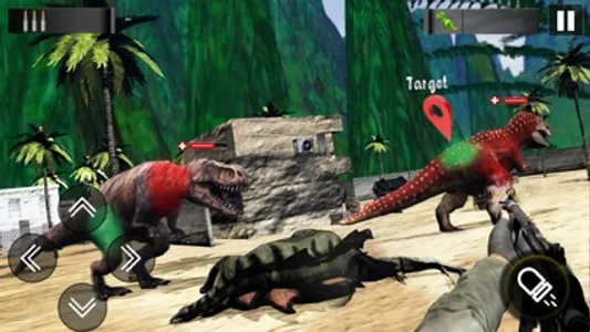 Dinosaur Shoot Fps Games screenshot 0