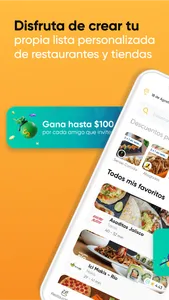 Devy: Comidas y tiendas online screenshot 1