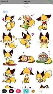 Fox Stickers Collection screenshot 1