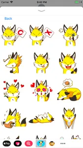 Fox Stickers Collection screenshot 2