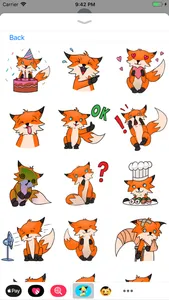 Fox Stickers Collection screenshot 7