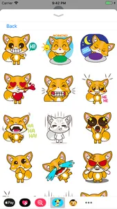 Fox Stickers Collection screenshot 8