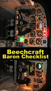 Beech Baron Flight Checklist screenshot 0