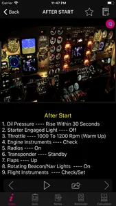 Beech Baron Flight Checklist screenshot 2