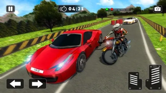 Car Driver Vs Bike Rider screenshot 0