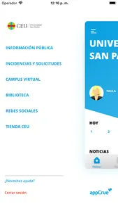 CEU USP screenshot 2