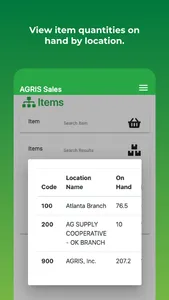 AGRIS Sales screenshot 1