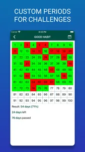 Cross Out: Visual Calendar screenshot 2