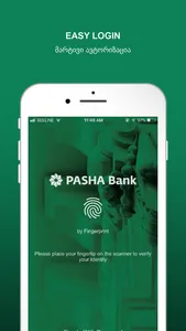 PASHA Bank Georgia screenshot 1