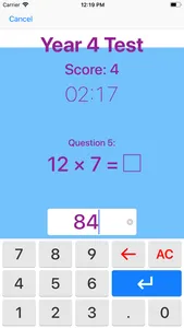 KS2 Times Tables screenshot 1