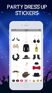 Party Dress Up Emojis screenshot 2