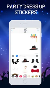 Party Dress Up Emojis screenshot 3