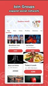 nearD - Social. Chat. Groups screenshot 4