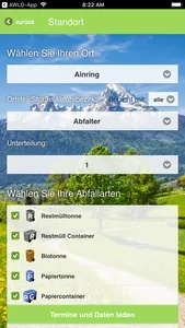 Berchtesgadener Land AbfallApp screenshot 1