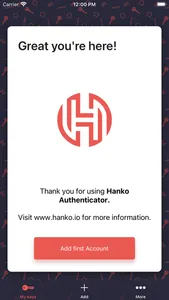 Hanko Authenticator screenshot 0