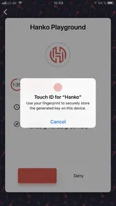 Hanko Authenticator screenshot 3