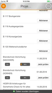 Bau-Checklisten screenshot 1