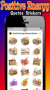 Positive Energy Quotes Sticker screenshot 2