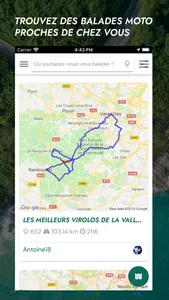 Moto-Trip - Les balades à moto screenshot 3