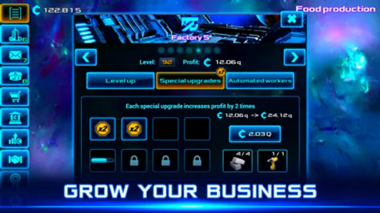 Idle Space Business Tycoon screenshot 2