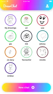 DrawChat Messenger screenshot 1