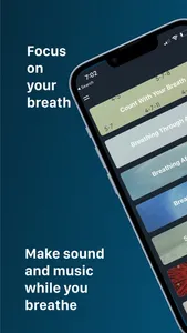 BreathPlayer - Breathing Music screenshot 1