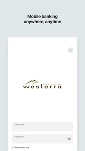 Westerra CU Business Banking screenshot 0