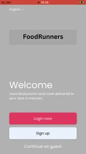 Food Runners Order & Delivery screenshot 0