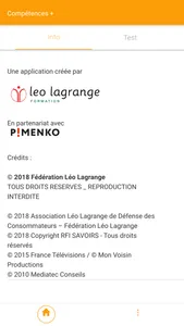 Compétences + screenshot 1