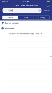 BLS Local Data screenshot 3