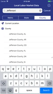 BLS Local Data screenshot 4