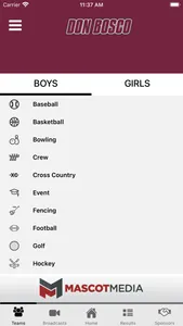 Don Bosco Prep Athletics screenshot 3