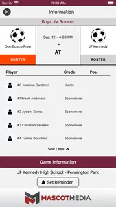 Don Bosco Prep Athletics screenshot 6