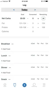 Resist - Keto low carb diet screenshot 2