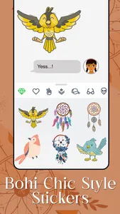 Bohi Chic Style Stickers screenshot 1