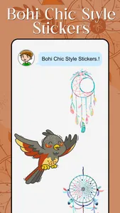 Bohi Chic Style Stickers screenshot 4