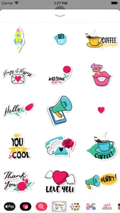 Social Network Stickers screenshot 2