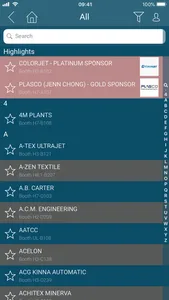 ITMA 2019 – Official App screenshot 2