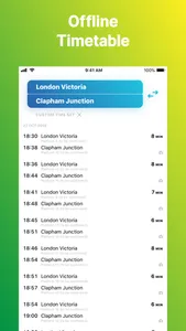 RailApp screenshot 2