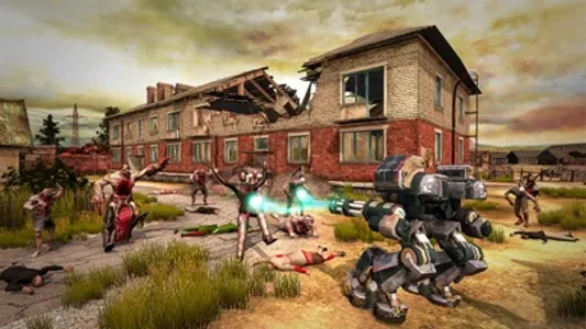 Robot Recall Zombie War Z screenshot 0