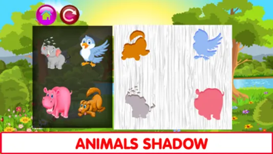 ABC Matching Shadow & Animals screenshot 1